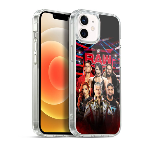 WWE Pay-Per-View Superstars 2024 Raw Soft Gel Case for Apple iPhone 12 / iPhone 12 Pro & MagSafe