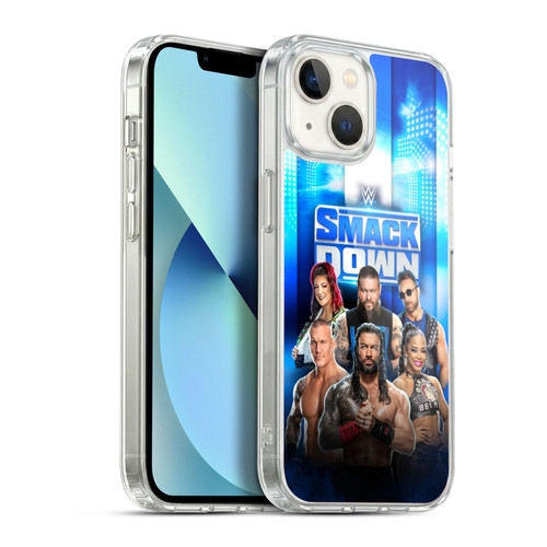 WWE Pay-Per-View Superstars 2024 Smackdown! Soft Gel Case for Apple iPhone 13
