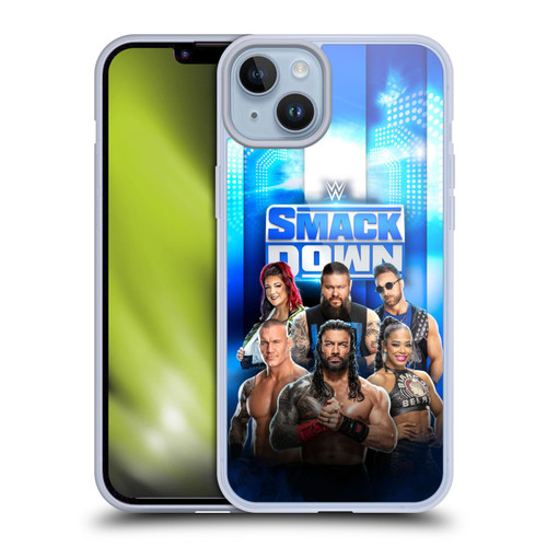WWE Pay-Per-View Superstars 2024 Smackdown! Soft Gel Case for Apple iPhone 14 Plus