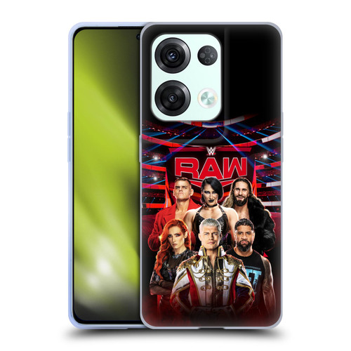WWE Pay-Per-View Superstars 2024 Raw Soft Gel Case for OPPO Reno8 Pro