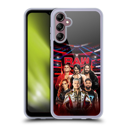 WWE Pay-Per-View Superstars 2024 Raw Soft Gel Case for Samsung Galaxy A14 5G