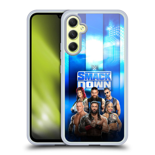 WWE Pay-Per-View Superstars 2024 Smackdown! Soft Gel Case for Samsung Galaxy A34 5G