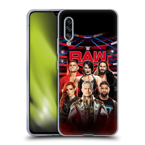 WWE Pay-Per-View Superstars 2024 Raw Soft Gel Case for Samsung Galaxy A90 5G (2019)