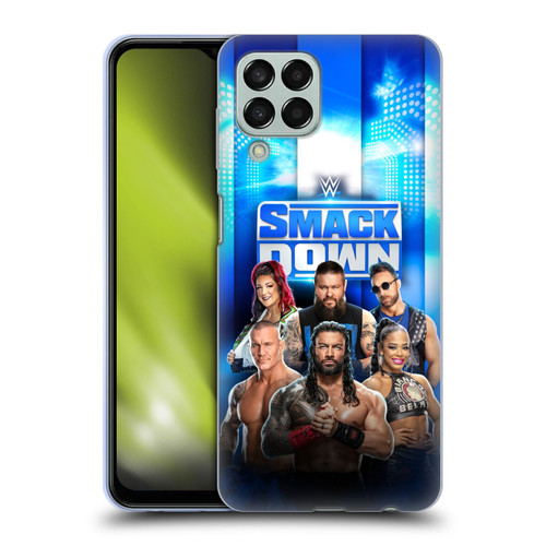 WWE Pay-Per-View Superstars 2024 Smackdown! Soft Gel Case for Samsung Galaxy M33 (2022)