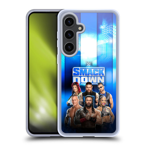 WWE Pay-Per-View Superstars 2024 Smackdown! Soft Gel Case for Samsung Galaxy S24+ 5G