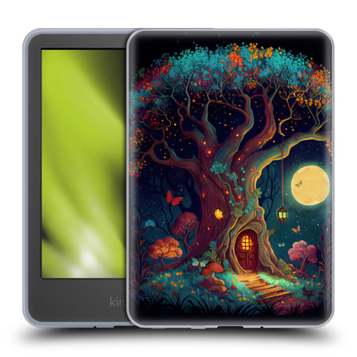 JK Stewart Key Art Tree With Small Door In Trunk Soft Gel Case for Amazon Kindle 11th Gen 6in 2022