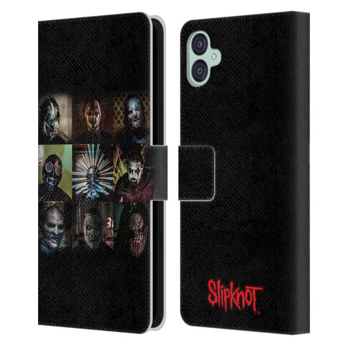 Slipknot Key Art Blocks Leather Book Wallet Case Cover For Samsung Galaxy M04 5G / A04e