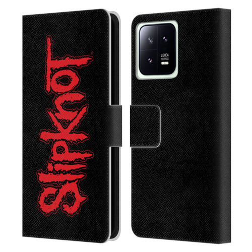 Slipknot Key Art Text Leather Book Wallet Case Cover For Xiaomi 13 5G