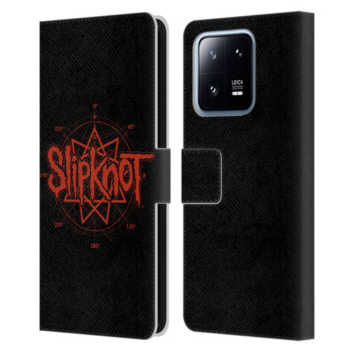 Slipknot Key Art Logo Leather Book Wallet Case Cover For Xiaomi 13 Pro 5G