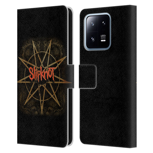 Slipknot Key Art Crest Leather Book Wallet Case Cover For Xiaomi 13 Pro 5G