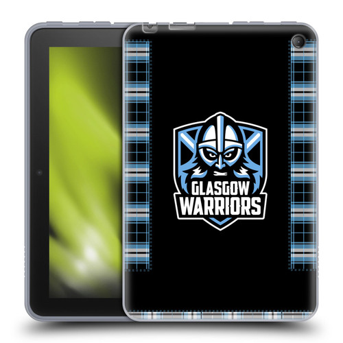 Glasgow Warriors 2020/21 Crest Kit Home Soft Gel Case for Amazon Fire 7 2022
