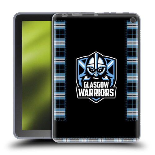 Glasgow Warriors 2020/21 Crest Kit Home Soft Gel Case for Amazon Fire HD 8/Fire HD 8 Plus 2020