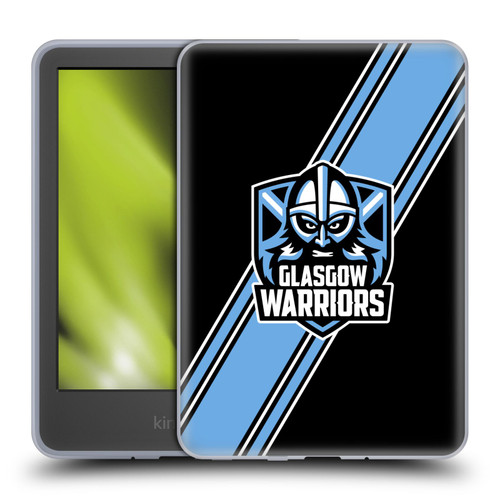 Glasgow Warriors Logo 2 Diagonal Stripes Soft Gel Case for Amazon Kindle 11th Gen 6in 2022