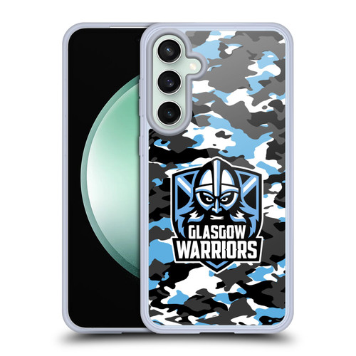 Glasgow Warriors Logo 2 Camouflage Soft Gel Case for Samsung Galaxy S23 FE 5G