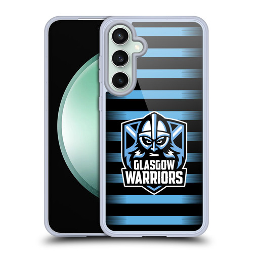 Glasgow Warriors Logo 2 Stripes Soft Gel Case for Samsung Galaxy S23 FE 5G