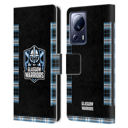 Glasgow Warriors 2020/21 Crest Kit Home Leather Book Wallet Case Cover For Xiaomi 13 Lite 5G