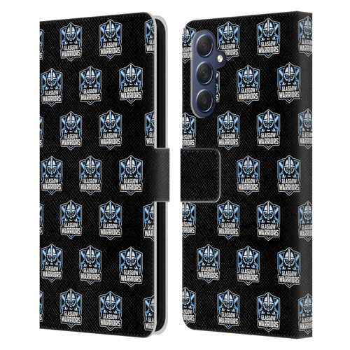 Glasgow Warriors Logo 2 Patterns Leather Book Wallet Case Cover For Samsung Galaxy M54 5G