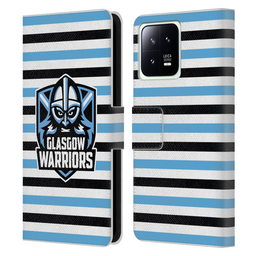 Glasgow Warriors Logo 2 Stripes 2 Leather Book Wallet Case Cover For Xiaomi 13 5G