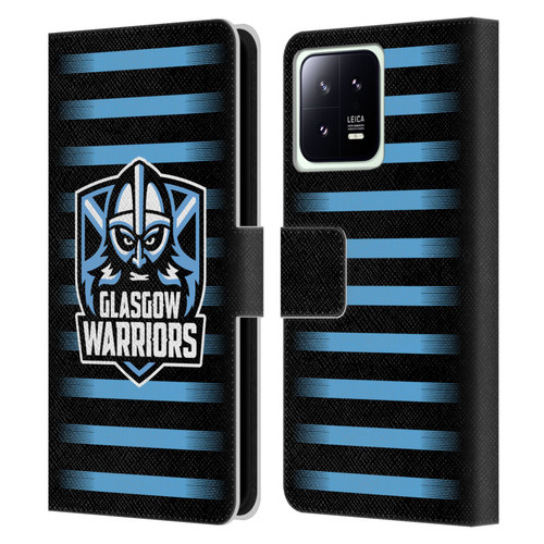 Glasgow Warriors Logo 2 Stripes Leather Book Wallet Case Cover For Xiaomi 13 5G