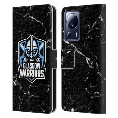 Glasgow Warriors Logo 2 Marble Leather Book Wallet Case Cover For Xiaomi 13 Lite 5G