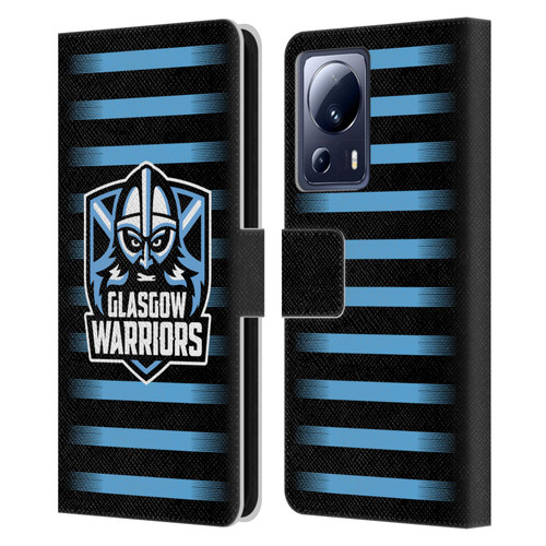 Glasgow Warriors Logo 2 Stripes Leather Book Wallet Case Cover For Xiaomi 13 Lite 5G