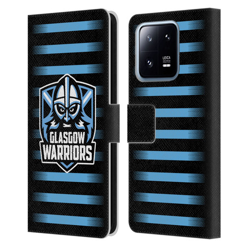 Glasgow Warriors Logo 2 Stripes Leather Book Wallet Case Cover For Xiaomi 13 Pro 5G