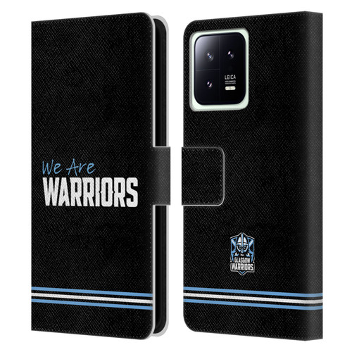 Glasgow Warriors Logo We Are Warriors Leather Book Wallet Case Cover For Xiaomi 13 5G