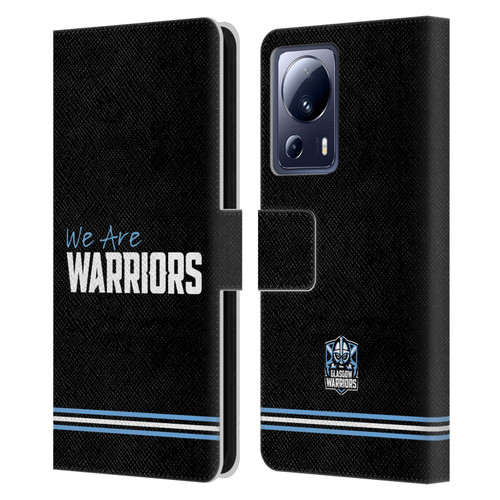 Glasgow Warriors Logo We Are Warriors Leather Book Wallet Case Cover For Xiaomi 13 Lite 5G