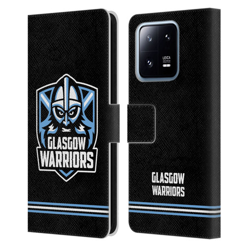 Glasgow Warriors Logo Stripes Black Leather Book Wallet Case Cover For Xiaomi 13 Pro 5G