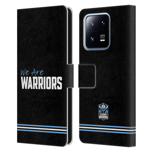 Glasgow Warriors Logo We Are Warriors Leather Book Wallet Case Cover For Xiaomi 13 Pro 5G