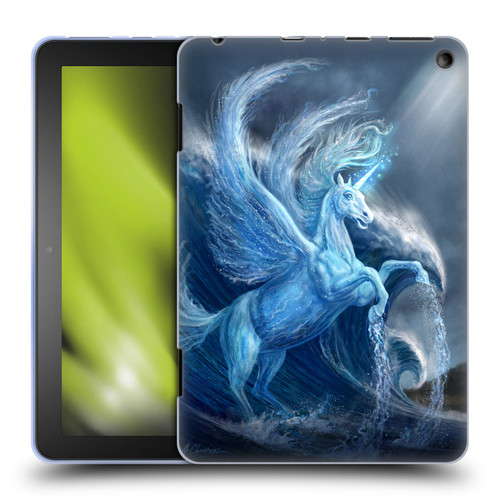 Anthony Christou Art Water Pegasus Soft Gel Case for Amazon Fire HD 8/Fire HD 8 Plus 2020