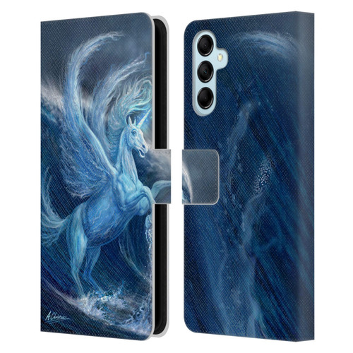 Anthony Christou Art Water Pegasus Leather Book Wallet Case Cover For Samsung Galaxy M14 5G