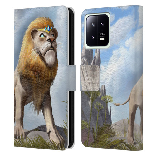 Anthony Christou Fantasy Art King Of Lions Leather Book Wallet Case Cover For Xiaomi 13 5G