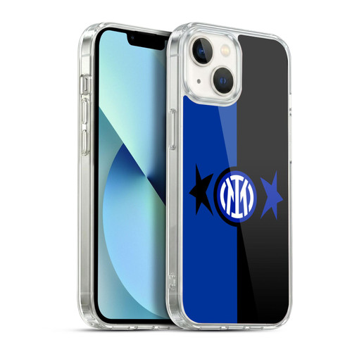 Fc Internazionale Milano IM 2Stars Black & Blue Soft Gel Case for Apple iPhone 13