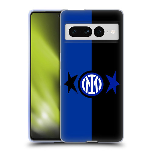 Fc Internazionale Milano IM 2Stars Black & Blue Soft Gel Case for Google Pixel 7 Pro