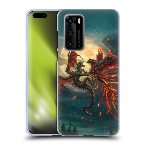 Christos Karapanos Key Art Against Soft Gel Case for Huawei P40 5G