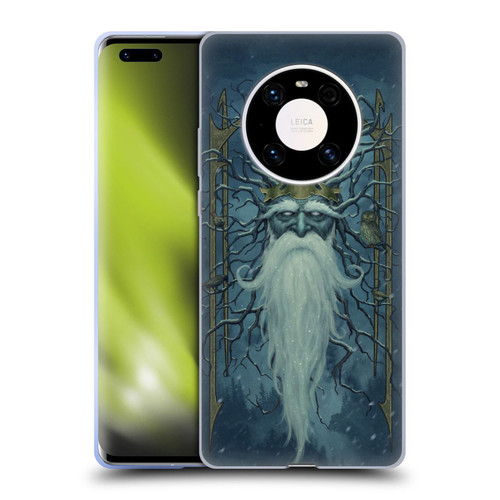 Christos Karapanos Key Art Winter Soft Gel Case for Huawei Mate 40 Pro 5G