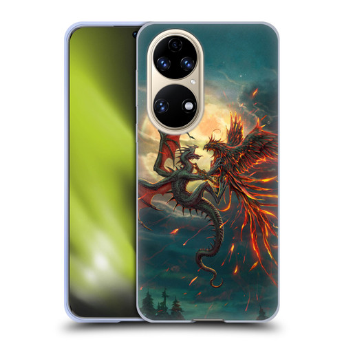 Christos Karapanos Key Art Against Soft Gel Case for Huawei P50