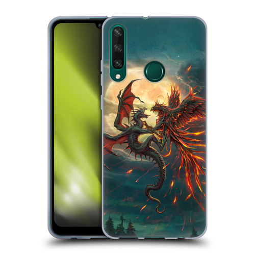 Christos Karapanos Key Art Against Soft Gel Case for Huawei Y6p