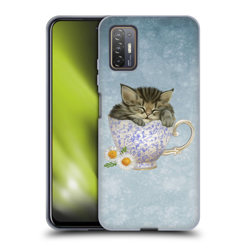 Ash Evans Graphics Chamomile Tea Soft Gel Case for HTC Desire 21 Pro 5G