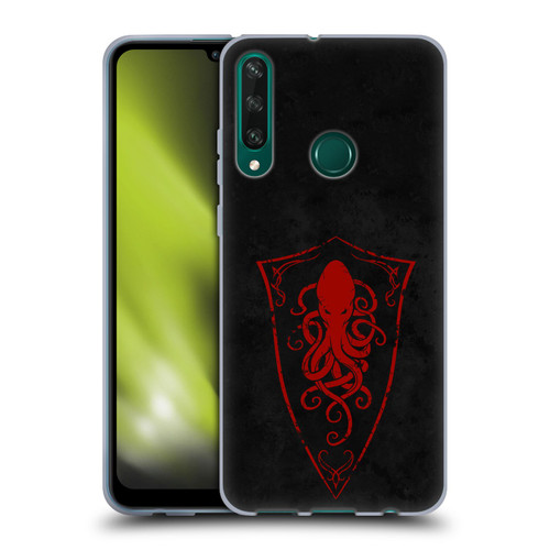 Christos Karapanos Key Art Octopus Shield Logo Soft Gel Case for Huawei Y6p