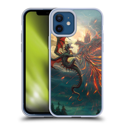 Christos Karapanos Key Art Against Soft Gel Case for Apple iPhone 12 / iPhone 12 Pro