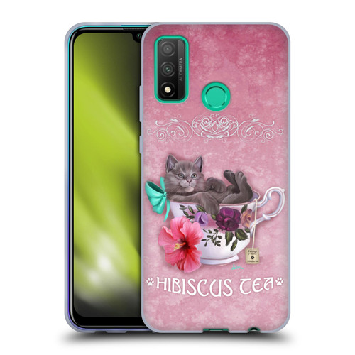 Ash Evans Graphics Hibiscus Tea Soft Gel Case for Huawei P Smart (2020)