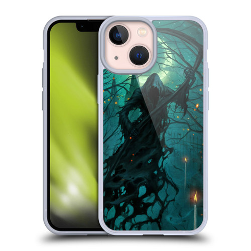 Christos Karapanos Key Art It's Just The Wind Soft Gel Case for Apple iPhone 13 Mini