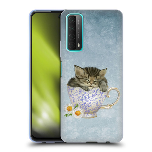 Ash Evans Graphics Chamomile Tea Soft Gel Case for Huawei P Smart (2021)