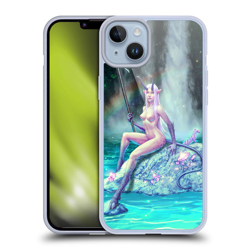 Christos Karapanos Key Art The Waterfall Soft Gel Case for Apple iPhone 14 Plus