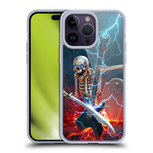 Christos Karapanos Key Art Metal Skeleton Soft Gel Case for Apple iPhone 14 Pro Max