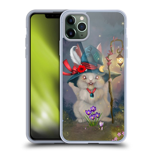 Ash Evans Graphics Magic Bunny Soft Gel Case for Apple iPhone 11 Pro Max