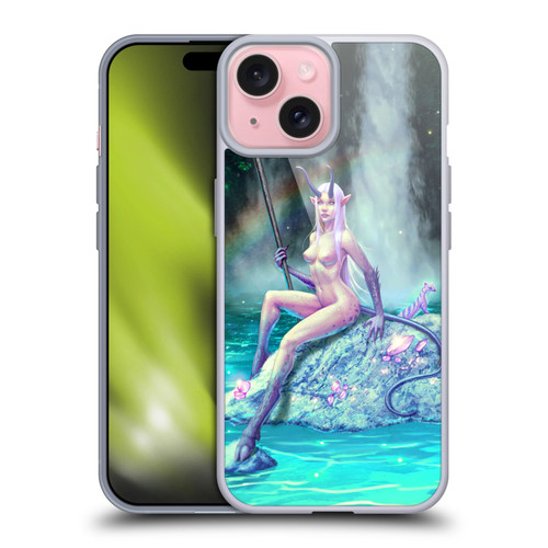 Christos Karapanos Key Art The Waterfall Soft Gel Case for Apple iPhone 15