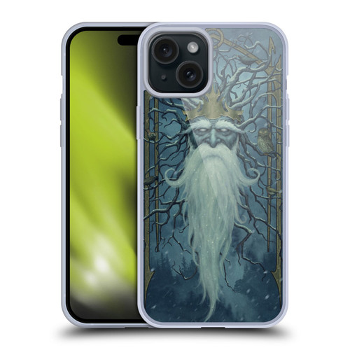 Christos Karapanos Key Art Winter Soft Gel Case for Apple iPhone 15 Plus